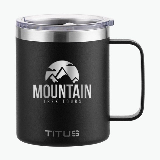 12 oz TiTUS® Double Wall Stainless Steel Insulated Mug