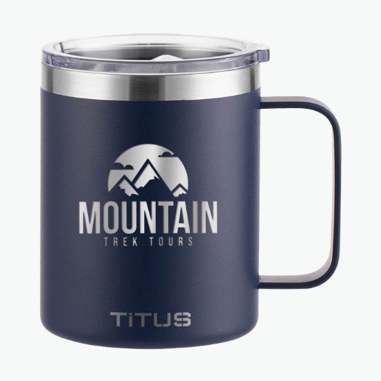 12 oz TiTUS® Double Wall Stainless Steel Insulated Mug