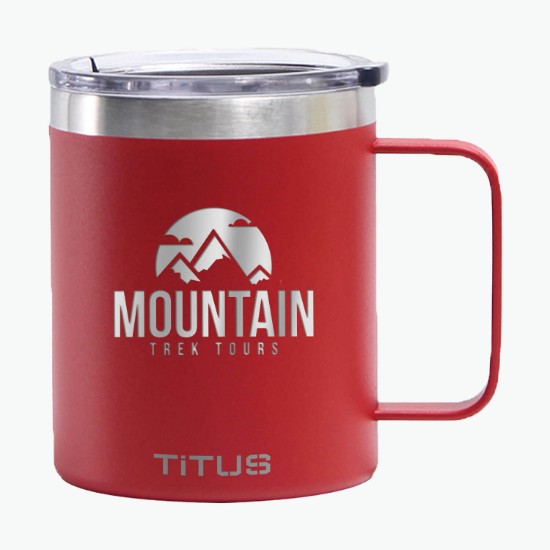12 oz TiTUS® Double Wall Stainless Steel Insulated Mug
