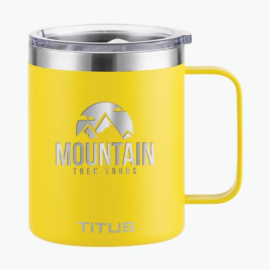 12 oz TiTUS® Double Wall Stainless Steel Insulated Mug