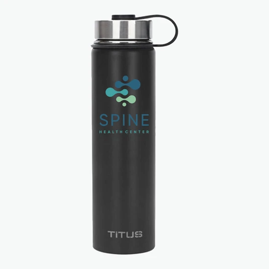 25 oz TiTUS® Stainless Steel Insulated Sports Water Bottle - Full Color