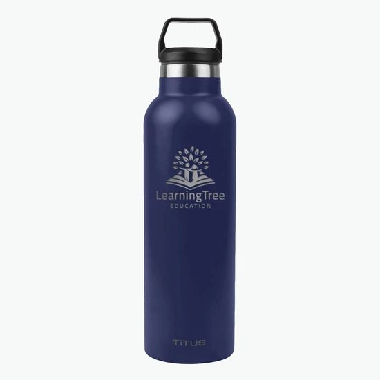 25 oz TiTUS® Double Wall Stainless Steel Insulated Water Bottle