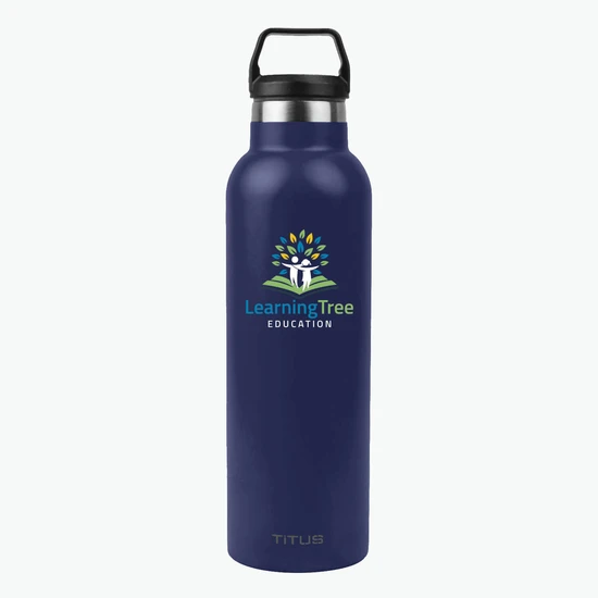 25 oz TiTUS® Double Wall Stainless Steel Insulated Water Bottle - Full Color