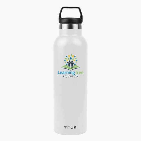 25 oz TiTUS® Double Wall Stainless Steel Insulated Water Bottle - Full Color