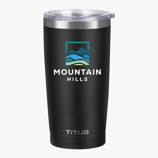 20 oz TiTUS® Double Wall Stainless Steel Insulated Tumbler - Full Color