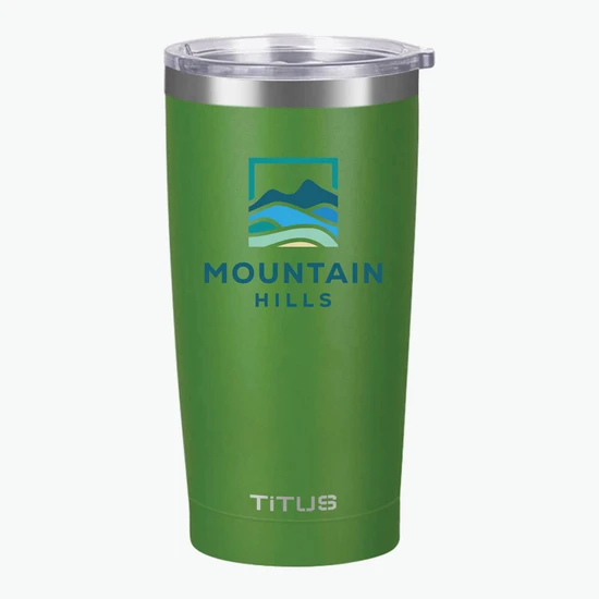 20 oz TiTUS® Double Wall Stainless Steel Insulated Tumbler - Full Color