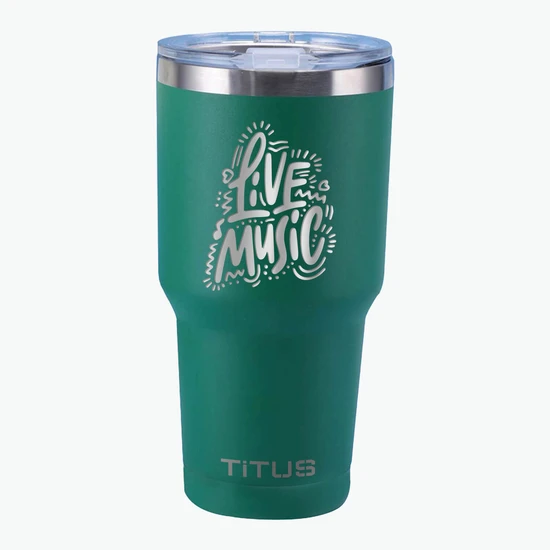 30 oz TiTUS® Double Wall Stainless Steel Insulated Tumbler