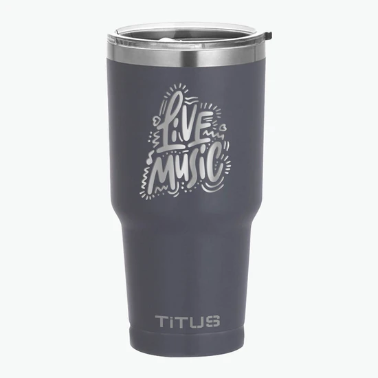 30 oz TiTUS® Double Wall Stainless Steel Insulated Tumbler