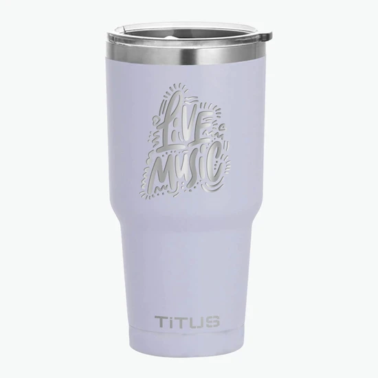 30 oz TiTUS® Double Wall Stainless Steel Insulated Tumbler