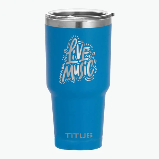 30 oz TiTUS® Double Wall Stainless Steel Insulated Tumbler