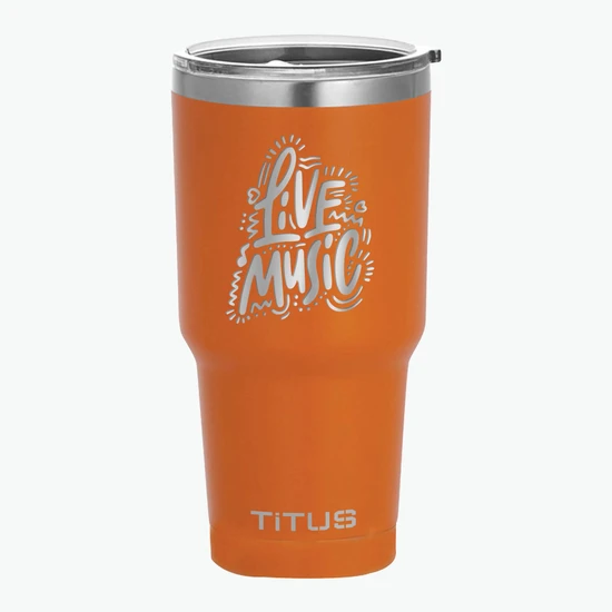 30 oz TiTUS® Double Wall Stainless Steel Insulated Tumbler