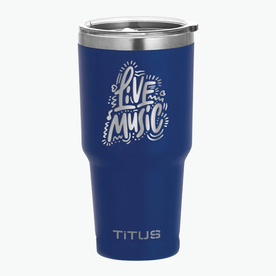 30 oz TiTUS® Double Wall Stainless Steel Insulated Tumbler