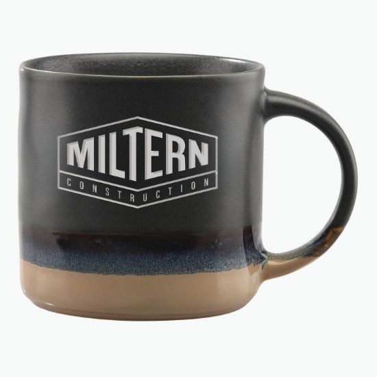 18 oz Reactive Rings Ceramic Mug - Engraved