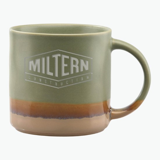 18 oz Reactive Rings Ceramic Mug - Engraved