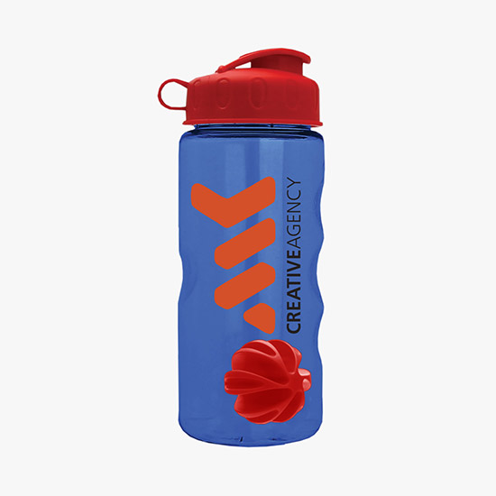 Mountain Bottle with Flip Lid and Shaker Ball - 22 oz.