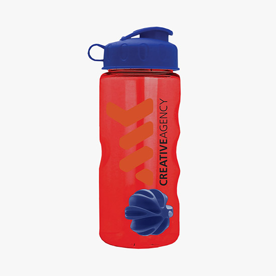 Mountain Bottle with Flip Lid and Shaker Ball - 22 oz.