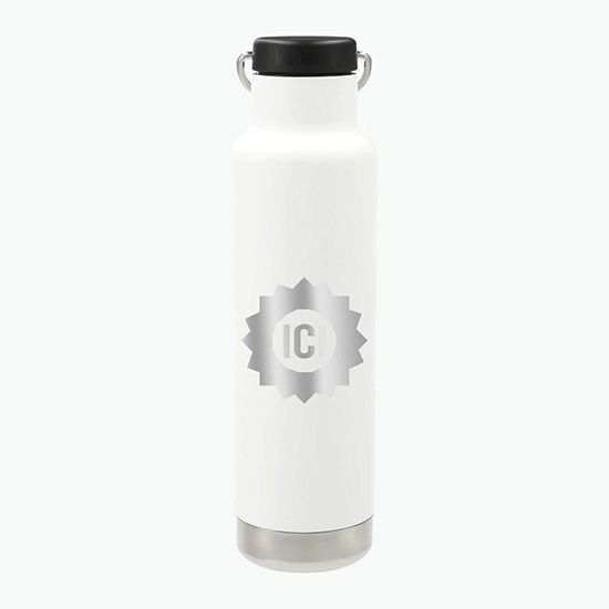20 oz Klean Kanteen Eco Insulated Classic - Loop Cap - Engraved