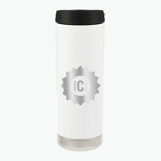 16 oz Klean Kanteen Eco TKWide Vacuum Tumbler with Café Cap - Engraved - 24-Hour Production