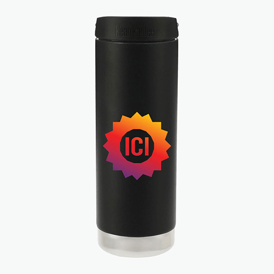 16 oz Klean Kanteen Eco TKWide Vacuum Tumbler with Café Cap - Full Color