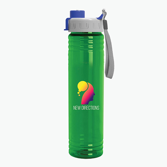 32 oz Tritan Adventure Bottle with Quick Snap Lid - Full Color