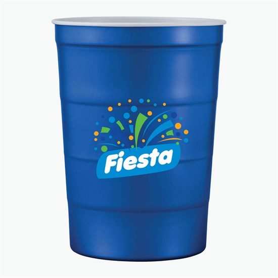16 oz Recyclable Steel Chill Cup - Full Color - 24-Hour Production