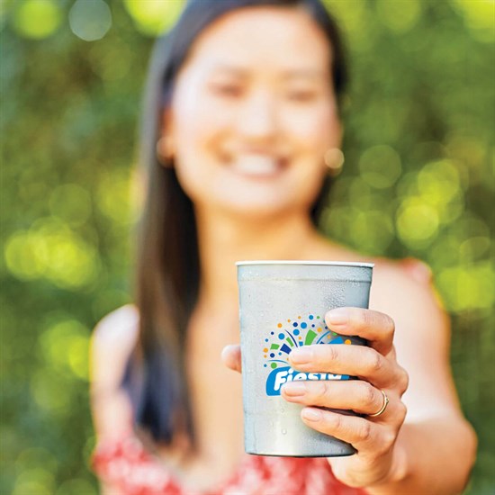 16 oz Recyclable Steel Chill Cup - Full Color