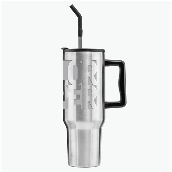 40 oz LeGrande Recycled Tumbler with Handle and Straw - Engraved