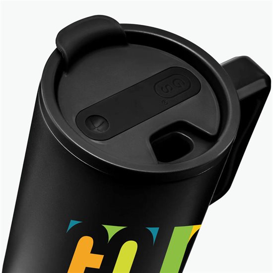 40 oz LeGrande Recycled Tumbler with Handle and Straw - Full Color