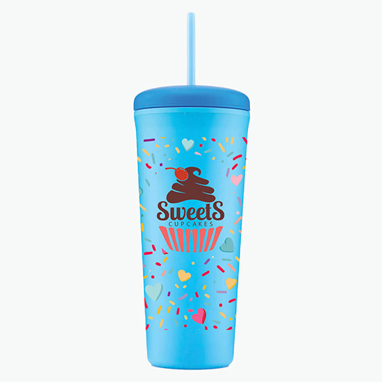 26 oz Macaron Recycled Tumbler - Full Color