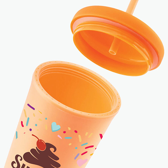 26 oz Macaron Recycled Tumbler - Full Color