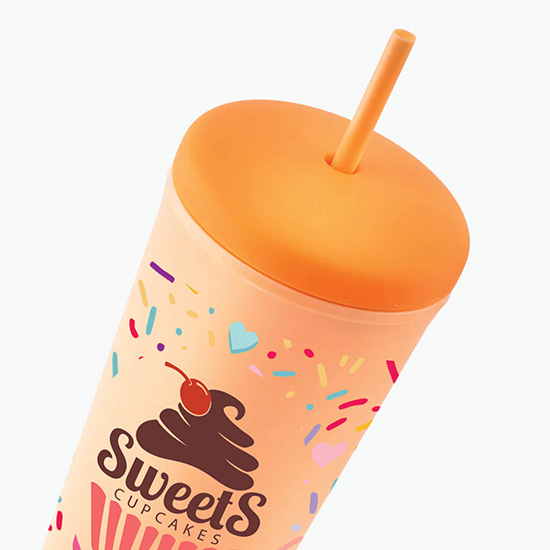 26 oz Macaron Recycled Tumbler - Full Color