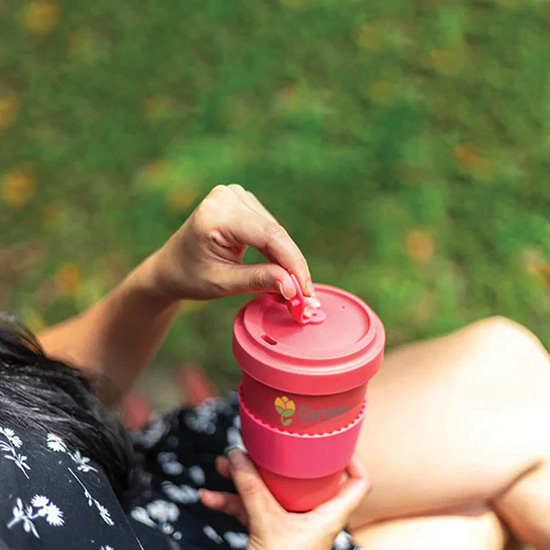 16 oz Earth Bamboo Tumbler - Full Color