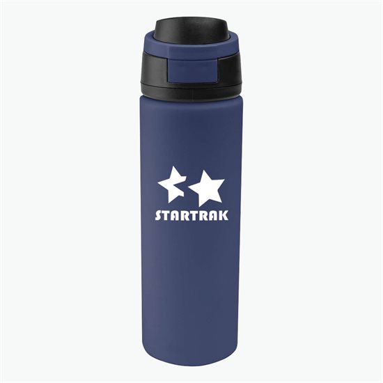 24 oz Pop Sip Recycled Stainless Steel Bottle - 24-Hour Production