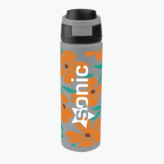 24 oz Pop Sip Recycled Stainless Steel Bottle - Full Coverage Full Color