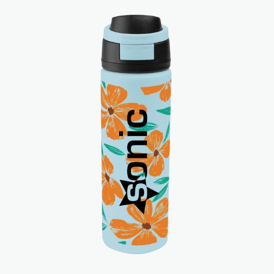 24 oz Pop Sip Recycled Stainless Steel Bottle - Full Coverage Full Color