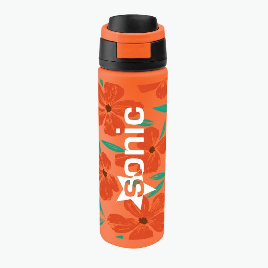 24 oz Pop Sip Recycled Stainless Steel Bottle - Full Coverage Full Color