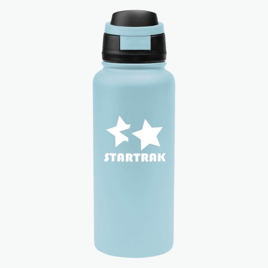 32 oz Pop Sip Recycled Stainless Steel Bottle - 24-Hour Production