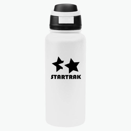 32 oz Pop Sip Recycled Stainless Steel Bottle - 24-Hour Production