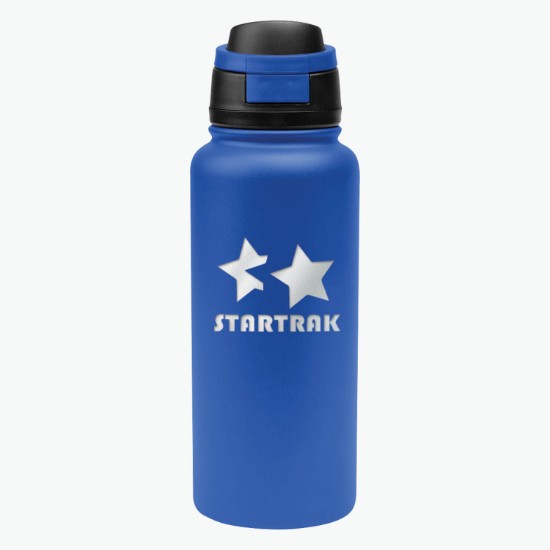 32 oz Pop Sip Recycled Stainless Steel Bottle - Engraved