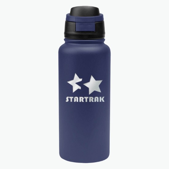 32 oz Pop Sip Recycled Stainless Steel Bottle - Engraved