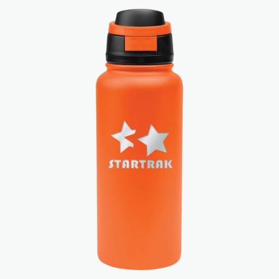 32 oz Pop Sip Recycled Stainless Steel Bottle - Engraved