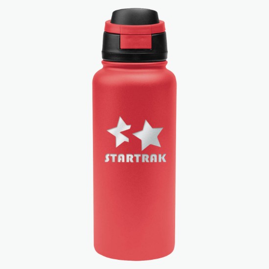 32 oz Pop Sip Recycled Stainless Steel Bottle - Engraved
