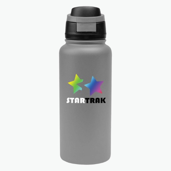 32 oz Pop Sip Recycled Stainless Steel Bottle - Full Color