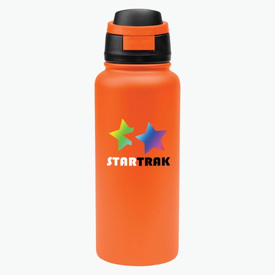 32 oz Pop Sip Recycled Stainless Steel Bottle - Full Color