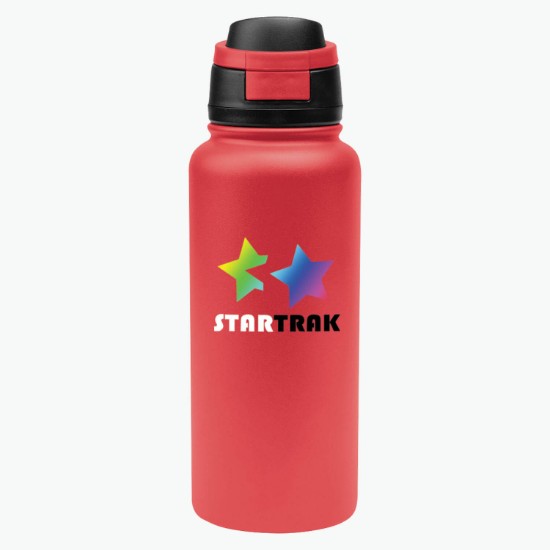 32 oz Pop Sip Recycled Stainless Steel Bottle - Full Color