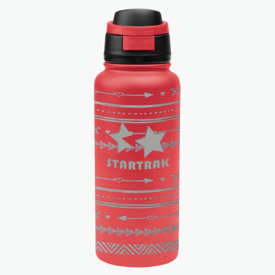 32 oz Pop Sip Recycled Stainless Steel Bottle - Full Laser