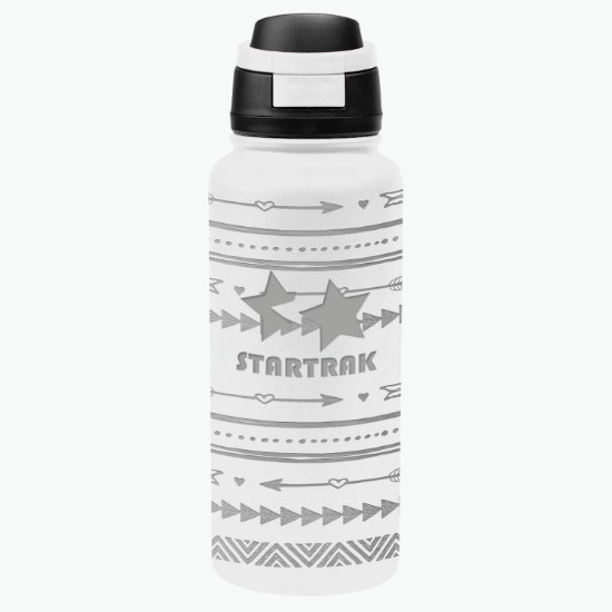 32 oz Pop Sip Recycled Stainless Steel Bottle - Full Laser