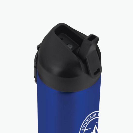 FastFlow Recycled Aluminum Bottle with Straw Lid - 20 oz