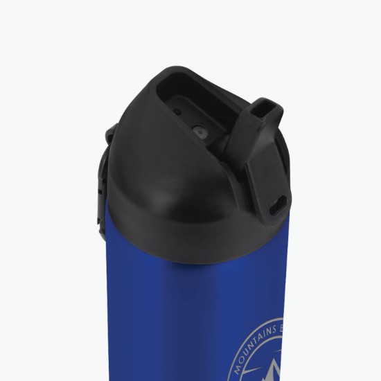 FastFlow Recycled Aluminum Bottle with Straw Lid - 20 oz - Engraved