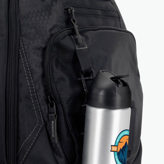 FastFlow Recycled Aluminum Bottle with Straw Lid - 20 oz - Full Color